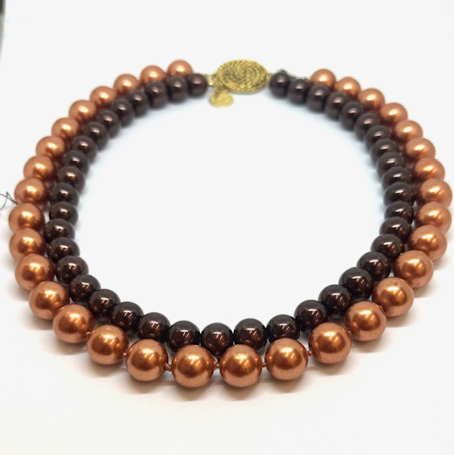 Collana retrò pietre colorate - immagine 3